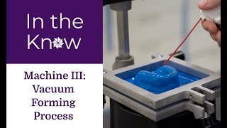 In The Know Machine III Vacuum Forming Process [upl. by Eivad433]