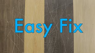 How To Fix Scratches in Vinyl Plank Hardwood and Laminate Floors [upl. by Goddard444]