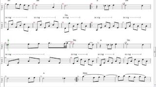 Skyrim OST The Bannered Mare sheet music [upl. by Lareena919]