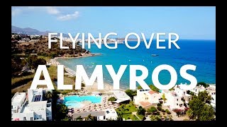 CRETE GREECE Κρήτη drone 4K ALMYROS Almiros Ελλάδα Αλμυρός [upl. by Genesa]