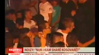 Noizy  Intervist Per Koncertin e Mbajtur ne Prishtine [upl. by Yelrehs]