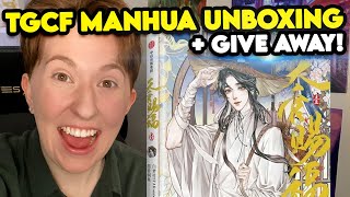 TGCF PHYSICAL MANHUA UNBOXING  GIVE AWAY [upl. by Kramer]