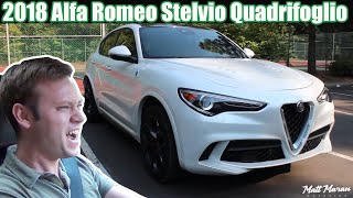 Review 2018 Alfa Romeo Stelvio Quadrifoglio [upl. by Jangro]