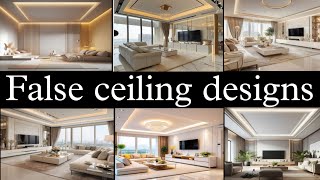 Top 50 Ceiling Lights Design Ideas 2024 LED False Ceiling Lighting Ideas  Latest ceiling designs [upl. by Charie]