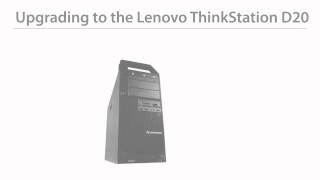 Lenovo ThinkStation D20 dual processors boost CATIA performance [upl. by Alsi74]