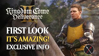 Kingdom Come Deliverance 2 Gameplay FIRST LOOK amp EXCLUSIVE INFO [upl. by Bohlin281]