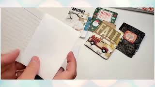 DIY Index Card Booklet Easy HowTo Tutorial [upl. by Sikes195]