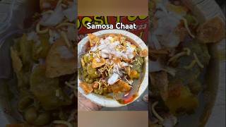 Famous Samosa Chaat Recipe FoodfoodloverstreetfoodfoodieViralReelsPriyanka Kitchen [upl. by Nudd450]