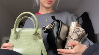 Tapping on my Bags ASMR  No talking  Lofi [upl. by Anema769]