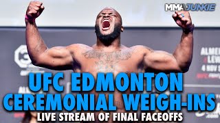 UFC Edmonton Ceremonial WeighIn Live Stream  QampA w Daniel Cormier Paul Felder  630 pm ET [upl. by Potter19]