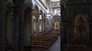 Florence  Inside Brunelleschi’s Basilica of Santo Spirito travel europeancity history [upl. by Cuthbertson107]