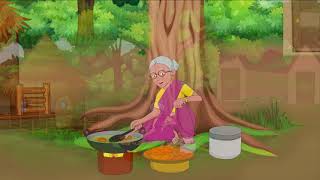 காகமும் நரியும் Kakamum Nariyum  Paati Vadai Sutta Kathai Tamil Rhymes amp moral stories for kids [upl. by Llirrehs]