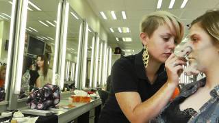 Unterricht Special Effects  Ausbildung zum Makeup Artist [upl. by Leake]