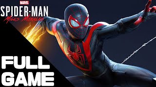 Marvels SpiderMan Miles Morales Full Walkthrough Gameplay – PS4 Pro 1080p60fps No Commentary [upl. by Ykcor]