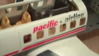 The Playmobil Pacific Airline Plane Review [upl. by Haliek]