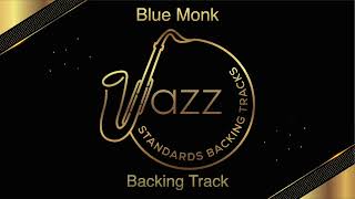 Blue Monk 140bpm  Jazz Standards Backing Tracks [upl. by Clo]