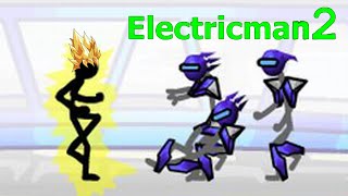 SUPER SAIYAN STICKMAN  Electric Man 2 [upl. by Vod]