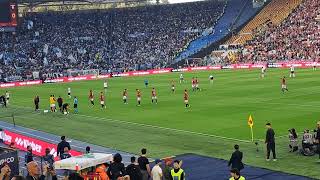 Roma  Lazio  1  0 Gol Mancini Live dalla curva [upl. by Yleen]