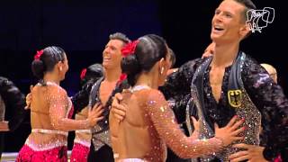 GrünGoldClub Bremen GER  2014 World Formation Latin  DanceSport Total [upl. by Atinrev196]