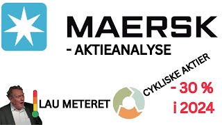 Maersk  aktieanalyse 2024 [upl. by Eilyk]