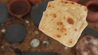 Layered Wheat Paratha Recipe Square Shaped Chapati in miniature kitchen [upl. by Ztirf263]