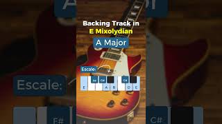 Rock Backing Track in E Mixolydian  A Major  90 BPM  E D A A  Guitar Backing Track backingtrack [upl. by Okiek]