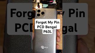 Forgot My Pin Pattern Password on my PCD Bengal P63L [upl. by Tonnie]