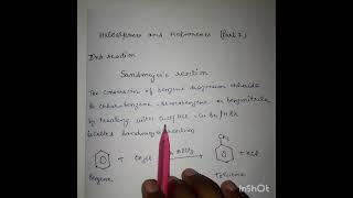 Sandmeyer Reaction studyfacts4693 [upl. by Noirda]