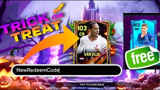 Trick or Treat event guide Redeem Code New POTM FC Mobile 25  2 New Icon Chronicle [upl. by Fisher]