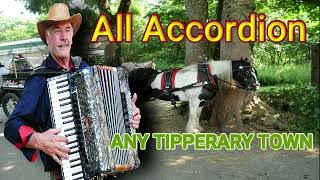 Any Tipperary Town  All Accordion  Irish  Music  Played by Mick Edwards [upl. by Yllom]