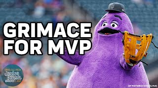 Grimace Saved the New York Mets  Jessica Benson Show [upl. by Eisdnil]