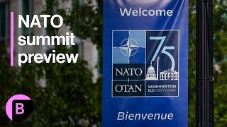 NATO Summit Overshadowed by Biden Angst France Turmoil [upl. by Assenav]