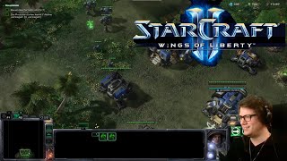 Wettrennen ums Terrazin SC2  Terraner 08 Schwer [upl. by Anaigroeg]