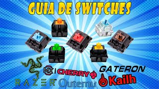 GUÍA DEFINITIVA DE SWITCHES PARA NOOBS CHERRY MXRAZERGATERONKAILHOUTEMU [upl. by Lemon]