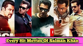 Every Hit Movies Of Salman Khan salmankhan salmankhanmovies [upl. by Thorndike]