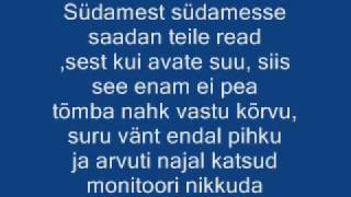 Erki Nytt  Mine Vittu Lyrics [upl. by Aknaib]