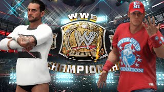 WWE2k24 CM Punk and John Cena MITB’11 Entrances [upl. by Mishaan]