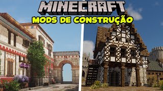 TOP 10 MELHORES MODS DE CONSTRUÇÃO PARA O MINECRAFT [upl. by Elvyn]