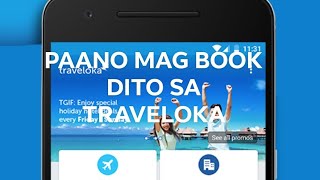 PAANO MAG BOOK NG TICKETS AIRLINE SA TRAVELOKA APP [upl. by Anelat]