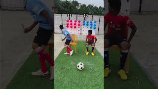 Who will win football skill on chair [upl. by Jd]