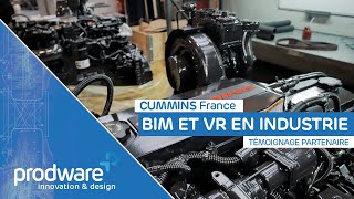 Témoignage client Cummins  L’industrie innove grâce au BIM et à la Réalité Virtuelle [upl. by Nnylatsyrk90]