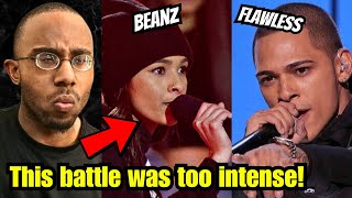 Shocking Reaction  Beanz and Flawless Real Talk Battle it Out on Rhythm  Flow  Netflix [upl. by Ymereg420]