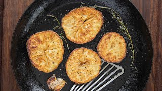 Whole Roasted Celeriac Steak [upl. by Garwood475]