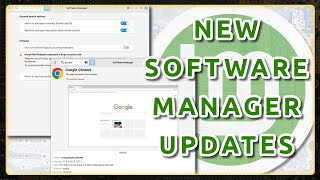 Linux Mint Software Manager Updates [upl. by Rizika]