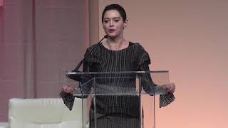 Rose McGowan Speech Womens Convention Oct 2017 [upl. by Yerffe822]