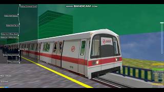 openBVE Siemens C651 12Car Haul On Seletar North Line [upl. by Upali]