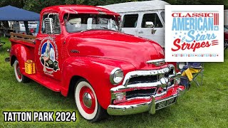 Classic American car show  stars and stripes  Tatton park [upl. by Akere500]