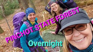 Pinchot State Forest Spring Backpacking [upl. by Eicyal]