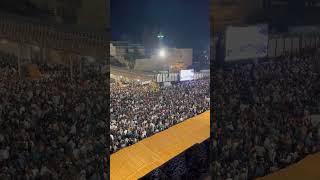 Decenas de miles frente al Muro de los Lamentos para la oración tradicional antes de Yom Kipur [upl. by Anatnom]