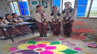 COMENIUS WORLD SCHOOL RANGOLI 2024 [upl. by Asirak]